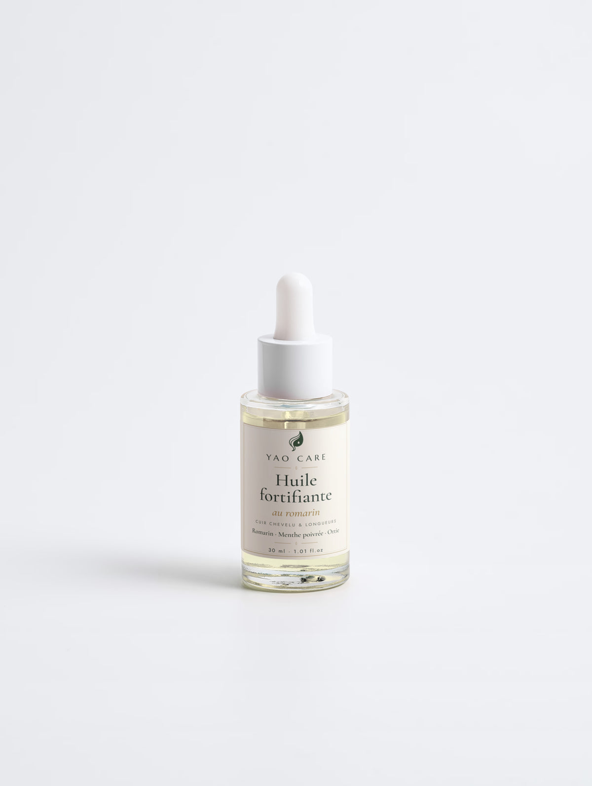 Flacon compte-gouttes Huile fortifiante au romarin Yao Care, 30 ml